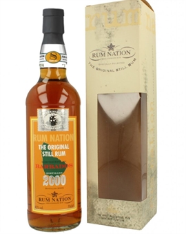 Rum Nation Barbados 2000 Limited Edition 8 år Single Domaine Rom 70 cl 43%